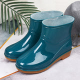 Low-Cut Rubber Boots 