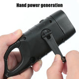 Solar-Powered Dynamo Torchlight 