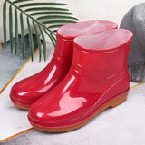 Low-Cut Rubber Boots 