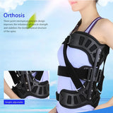 Black orthosis brace