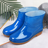 Low-Cut Rubber Boots 