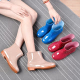 Low-Cut Rubber Boots 