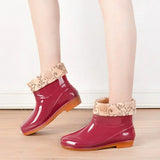 Low-Cut Rubber Boots 