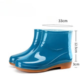 Low-Cut Rubber Boots 