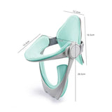 Mint green and gray device