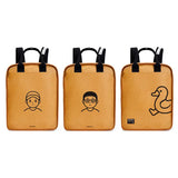 Kraft Paper Backpack Men-Women