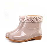 Low-Cut Rubber Boots 