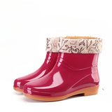 Low-Cut Rubber Boots 