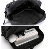 Otto Faux Leather Travel Backpack