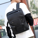 Otto Faux Leather Travel Backpack