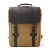 Brown waxed waterproof Bag