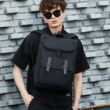Black Waterproof Business Travel Backpack