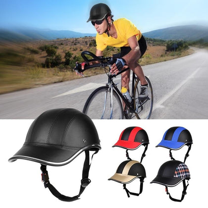 Leisure hat-style cycling helmet for men-women