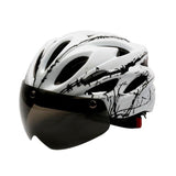 Cycling Helmet with Integrated Visor for Men-Women