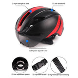  Helmet with Integrated Visor for Men-Women