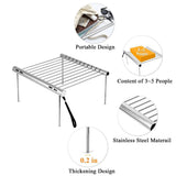 Portable Outdoor Travel Stainless Steel BBQ Grill