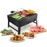  Outdoor Foldable Stainless Steel Charcoal BBQ Grill