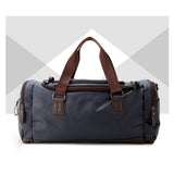 Shub Faux Leather Gym-Travel Duffel Handbag