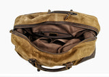 Vintage Military Travel Luggage Duffel 
 