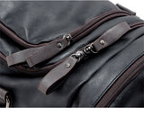 Shub Faux Leather Gym-Travel Duffel Handbag