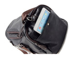 Shub Faux Leather Gym-Travel Duffel Handbag