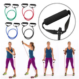Resistance Stretch Band Tubes with Handle