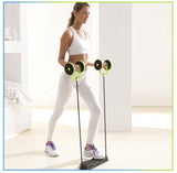 Wheel for 6 Pack Abs + Upper Body Muscles