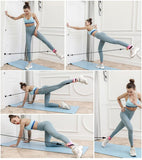 Home Flexibility Stretch Band with Door-Hook