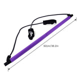 Bodyweight Squat Stretch Band with toe-strap