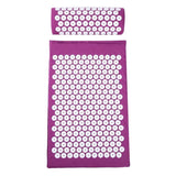  Massage Mat + Pillow for Back Pain Stress Yoga Relief