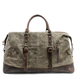Vintage Military Style Duffel Travel Luggage