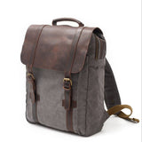 A green and brown waxed waterproof