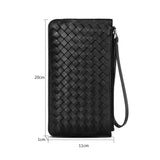 Women's Woven Leather Purse