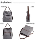 Vintage Canvas Travel Backpack