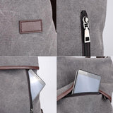 Vintage Canvas Travel Backpack