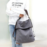 Vintage Canvas Travel Backpack