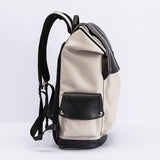 Anti-theft Waterproof Faux Leather Travel Backpack