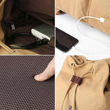 Canvas Anti-theft Travel Backpack