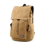 Canvas Anti-theft Travel Backpack