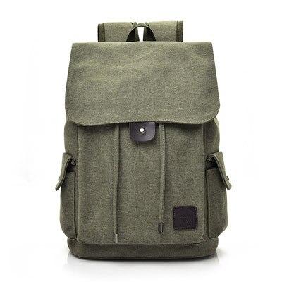 Canvas Anti-theft Travel Backpack