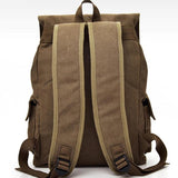 Canvas Anti-theft Travel Backpack