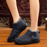 Waterproof Winter Soft Sole Travel Ankle Boots for women
