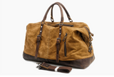 Vintage Military Travel Luggage Duffel 
 