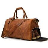 Otto Vintage-style Weekender Duffel Bag  