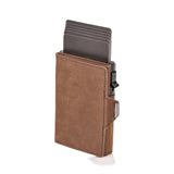 Men's Pure Leather Trifold Wallet 