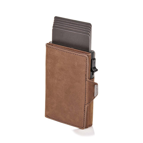Men's Pure Leather Trifold Wallet 