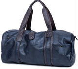 Shub-02 Faux Leather Gym-Travel Duffel Handbag 
