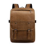 Otto Faux Leather Travel Backpack