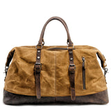 Vintage Military Style Duffel Travel Luggage